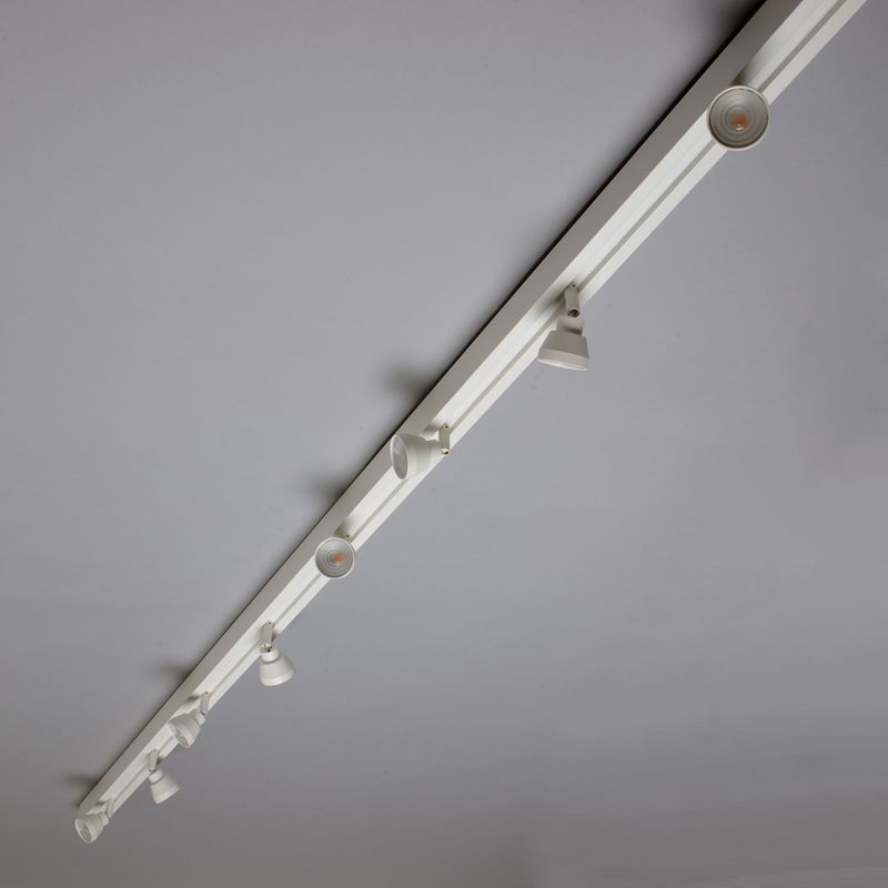 Kimjo Plafonnier Led 4 Spot Orientable - Spot de Plafond Noir E14 Spots et  Rails de Spots